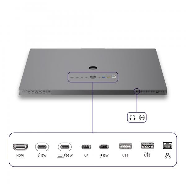 PHILIPS MONITOR 27 LED IPS 5K UHD 16:9 4MS 500 CDM, PIVOT, USB-C HUB, HDMI, MULTIMEDIALE [27E3U7903]