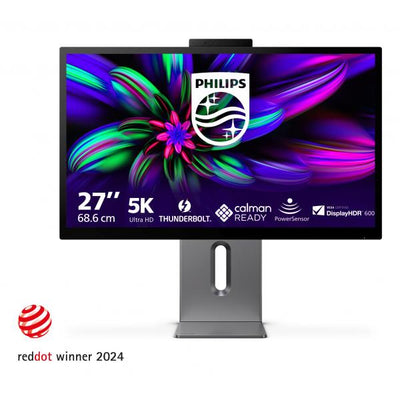 PHILIPS MONITOR 27 LED IPS 5K UHD 16:9 4MS 500 CDM, PIVOT, USB-C HUB, HDMI, MULTIMEDIALE [27E3U7903]