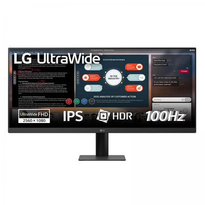 Lg US511A - 29 inch - Ultrawide - 2560x1080 UWFHD - 100hz - Black [29U511A-B.AEU]