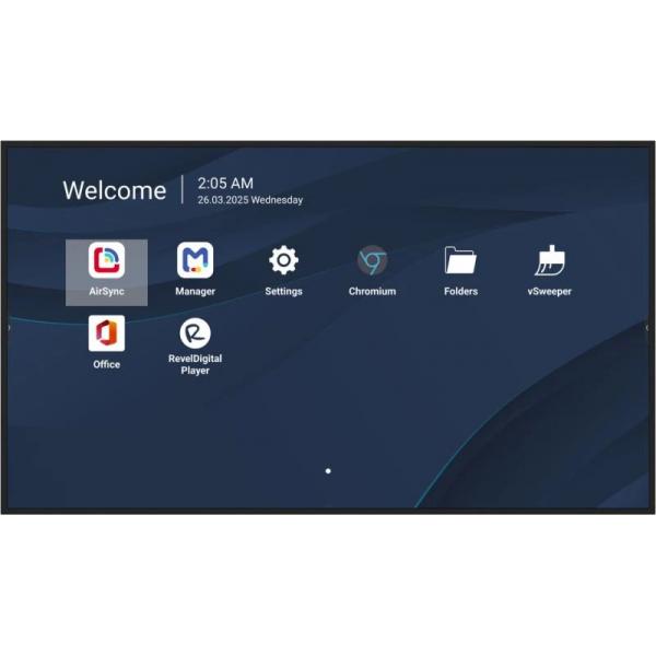 Viewsonic ViewBoard LED large format display 50 inch 3840x2160 - 500 nits - Android 14 - 24/7 - USB-C [CDE5014-2C]