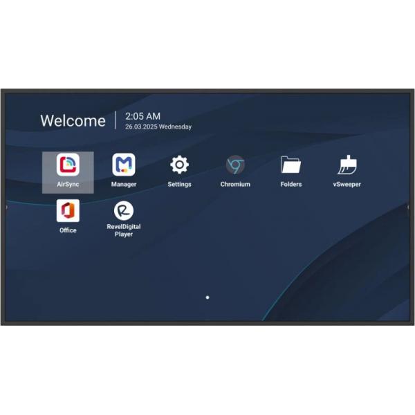 Viewsonic ViewBoard LED large format display 43 inch 3840x2160 - 500 nits - Android 14 - 24/7 - USB-C [CDE4314-2C]