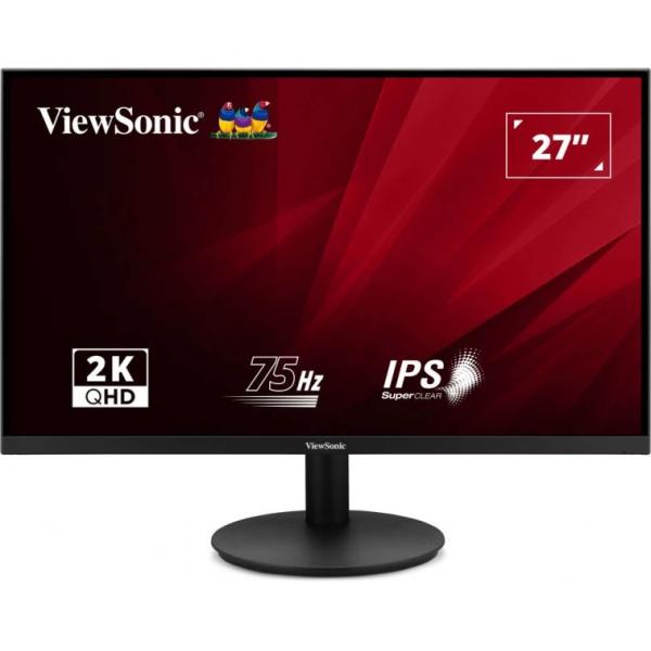 Viewsonic VA VA2708-2K-HD-2 Monitor PC 68,6 cm (27") 2560 x 1440 Pixel Quad HD LED Nero [VA2708-2K-HD-2]