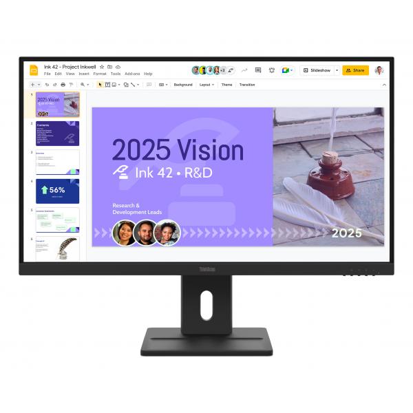 LENOVO MONITOR 27 LED IPS 16:9 QHD 6MS 350 CDM, PIVOT, DP/HDMI, MULTIMEDIALE, E27Q-40 [64BDGAT4EU]