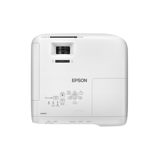 Epson EB-FH54 - 3LCD Projector - 4100 ANSI lumens - 1920x1200 DPI - 1080p - White [V11HB59040]