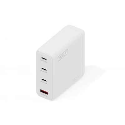 Digitus USB GaN Charger 140W - 3x USB-C - 1x USB-A - White [DA-10305]
