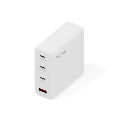 Digitus USB GaN Charger 140W - 3x USB-C - 1x USB-A - White [DA-10305]