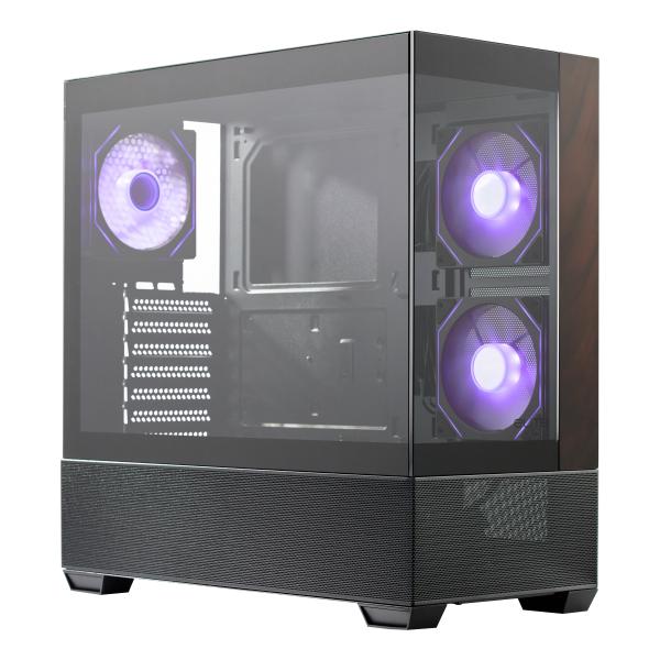 Cooler Master Elite 690 Wood Midi Tower Nero [E690-KHNN-S00]