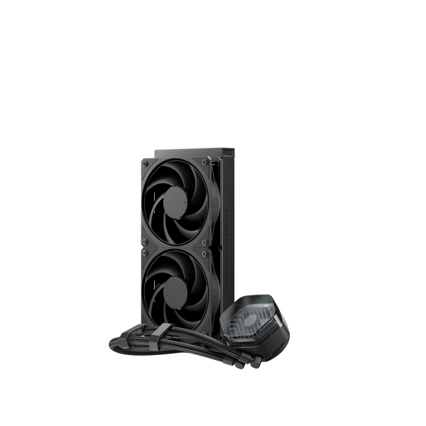 Cooler Master MasterLiquid ATMOS Stealth Series Processore Kit di raffreddamento a liquido 12 cm Nero [MLX-D24M-A24PK-R1]