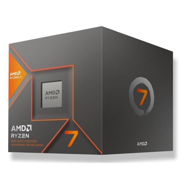 AMD CPU RYZEN 7, 8700G, AM5, 5,1GHZ 8 CORE 16GB CACHE BOX [100-100001236SBX]