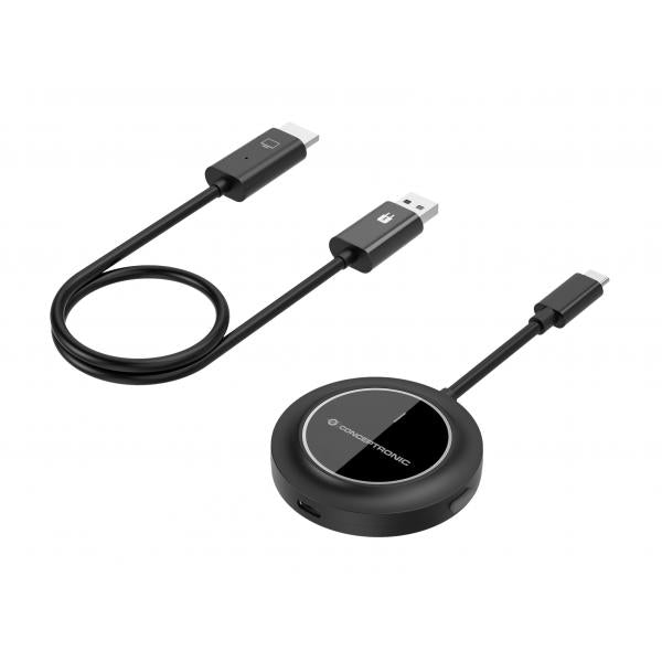 Conceptronic Wireless USB-C to HDMI Display Kit 1080P [ATHERIC01B]