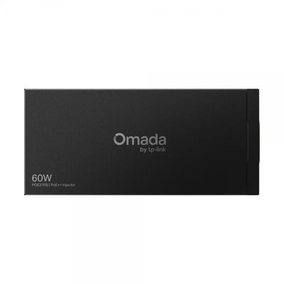 TP-Link - POE370S - Omada 10G PoE++ Injector Adapter PORT: 1 10Gbps PoE Port, 1 10Gbps Non-PoE Port SPEC: 802.3bt/at/af Compliant, 60 W PoE Power, Data and Power Carried over the same cable, Steel [POE370S]