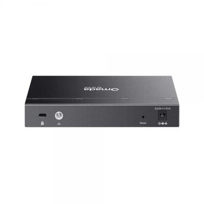 TP-Link - ES208GP - Omada 8-Port Gigabit Easy Managed Switch with 8-Port PoE+, 8 Gigabit PoE+ Ports, 802.3at/af, 64 W PoE Power, Desktop Steel Case and Fanless, Centralized Management by Omada SDN C [ES208GP]