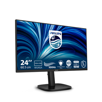 Philips 3000 Series - 24 inch WUXGA Monitor - 1920x1080 - 100Hz - 4ms [24B2U3301D/00]