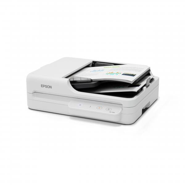 Epson WorkForce DS-1730 Flatbed & ADF scanner - A4 - 1200 x 1200 - White [B11B273401]