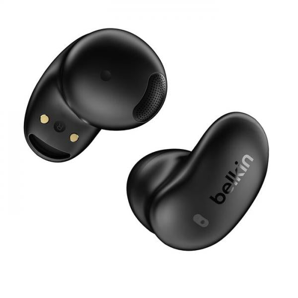 Belkin SoundForm Anywhere Auricolare Con cavo e senza cavo In-ear Musica e Chiamate USB tipo-C Bluetooth Nero [AUC014HQBK]