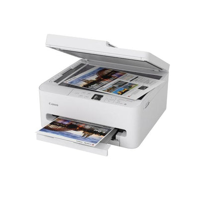 Canon PIXMA TS7550i - Multifunctional inktjetprinter - 14ppm - White [7178C006]