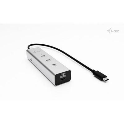 I-TEC HUB USB-C, 5 PORTE CON USB C, VIDEO 8K, POWER DELIVERY 85W, CHARGING [C31HUBMETAL8KPDPRO]