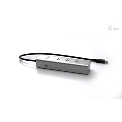 I-TEC HUB USB-C, 5 PORTE CON USB C, VIDEO 8K, POWER DELIVERY 85W, CHARGING [C31HUBMETAL8KPDPRO]