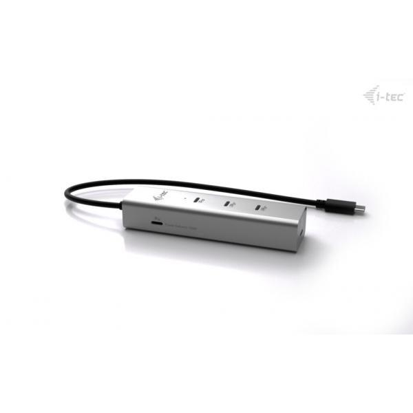 I-TEC HUB USB-C, 5 PORTE CON USB C, VIDEO 8K, POWER DELIVERY 85W, CHARGING [C31HUBMETAL8KPDPRO]