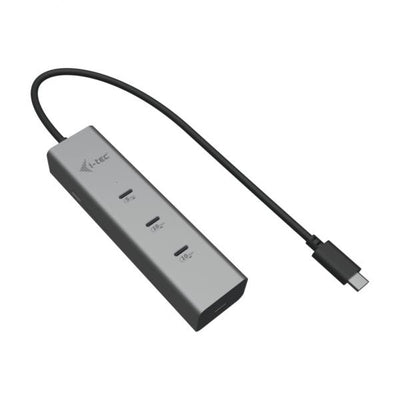 i-tec Metal USB-C Charging HUB 5port with USB-C video 8K + Power Delivery 85W [C31HUBMETAL8KPDPRO]