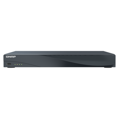 QNAP TVR-AI200 1U Nero [TVR-AI200-16CH-16P]