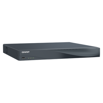 QNAP TVR-AI200 1U Nero [TVR-AI200-16CH-16P]