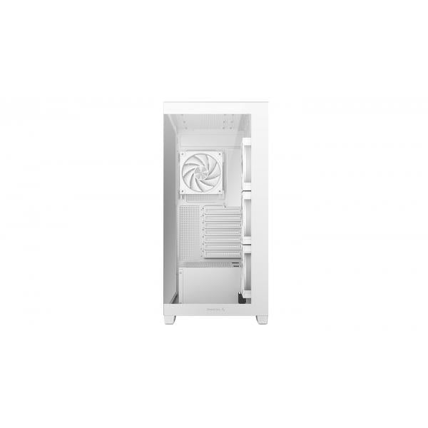 DEEPCOOL CASE MID TOWER CG580 4F WH V2 WHITE 2TG 4x120 PWM+ARGB FAN [R-CG580-WHADA4-G-2]
