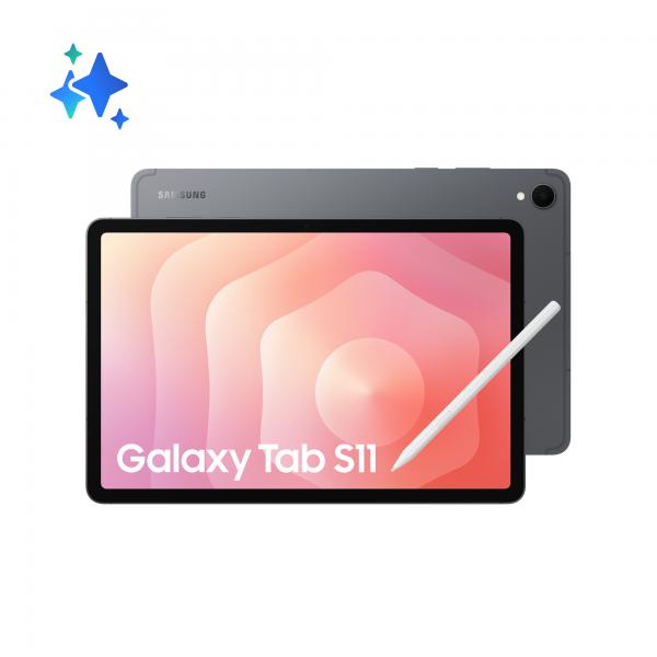 Samsung Galaxy Tab S11, Tablet AI, Wi-Fi, Design Leggero, Strumenti AI Multimodali, DeX, RAM 12GB, 128 GB, Batteria a Lunga Durata, Gray [SM-X730NZAREUE]