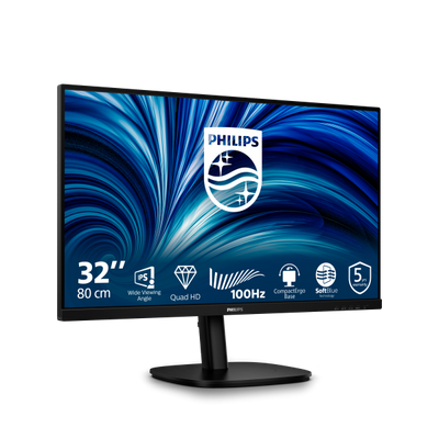 Philips Serie 3000 32B2N3500/00 Monitor PC 80 cm (31.5") 2560 x 1440 Pixel Quad HD LCD Nero [32B2N3500/00]