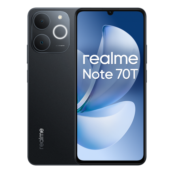 realme Note 70T 17,1 cm (6.74") Doppia SIM Android 15 4G USB tipo-C 4 GB 64 GB 6000 mAh Nero [0169040300]