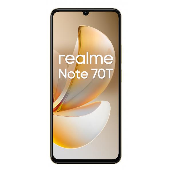 realme Note 70T 17,1 cm (6.74") Doppia SIM Android 15 4G USB tipo-C 4 GB 64 GB 6000 mAh Oro [0169050300]