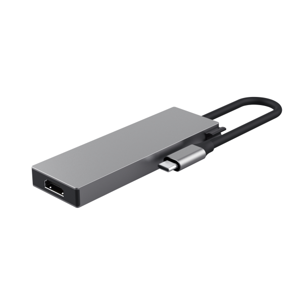 Trust 26062 hub di interfaccia USB tipo-C Grigio [26062]