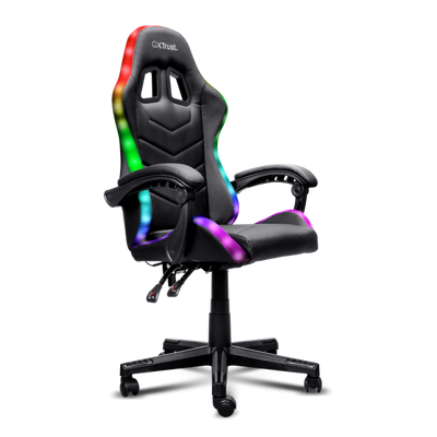 Trust 25979 sedia per videogioco Sedia da gaming per PC Seduta imbottita Nero [25979]