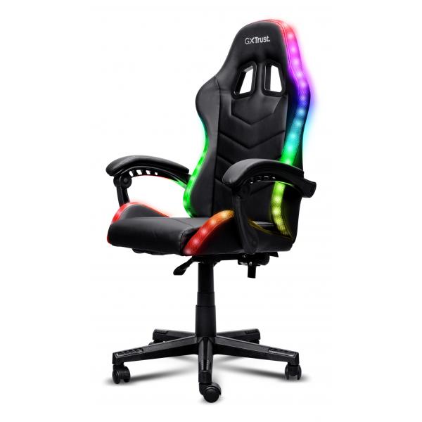 Trust 25979 sedia per videogioco Sedia da gaming per PC Seduta imbottita Nero [25979]