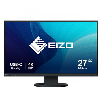 EIZO MONITOR 27 LED IPS 16:9 4K UHD 350 CDM, PIVOT, USB-C, DP/HDMI, FLEXSCAN, GAR 7 ANNI [EV2740S-BK]