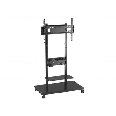 Equip 50 inch - 90 inch Mobile TV Trolley with Pegboard Shelf [650635]