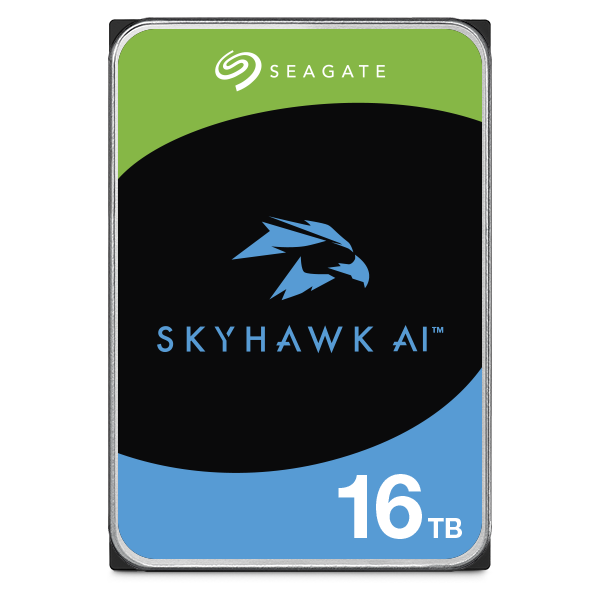 Seagate SkyHawk AI ST16000VE005 disco rigido interno 16 TB 7200 Giri/min 512 MB 3.5" Serial ATA III [ST16000VE005]