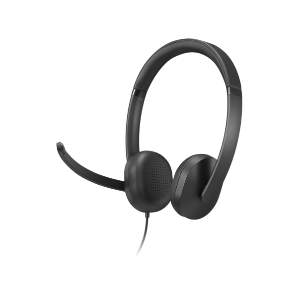Lenovo VoIP Headset 5000 Auricolare Cablato A Padiglione Ufficio USB tipo-C Nero [4XD1R88995]