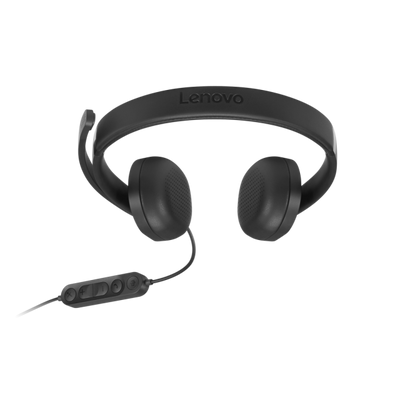 Lenovo VoIP Headset 5000 Auricolare Cablato A Padiglione Ufficio USB tipo-C Nero [4XD1R88995]