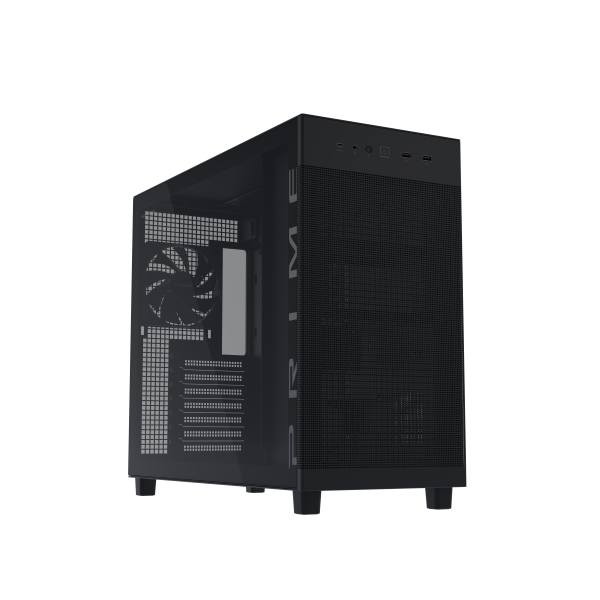 ASUS PRIME AP303 TG Black Midi Tower Nero [90DC00V0-B39010]