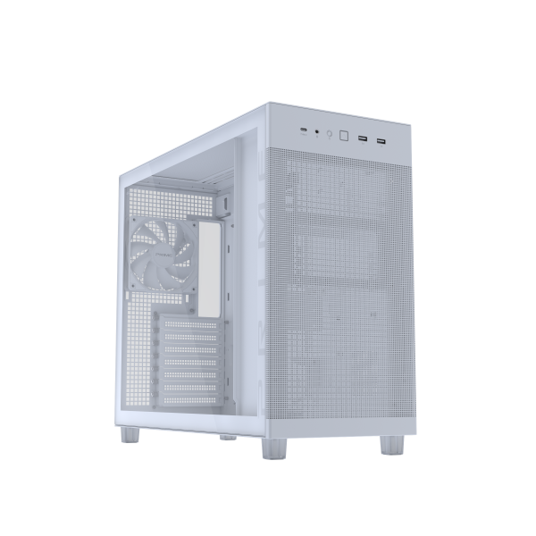 ASUS CASE PRIME AP303 TG WHITE [90DC00V3-B39010]