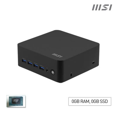 MSI Cubi AI 8M-008BEU USFF Nero 8645HS AMD SoC 5 GHz Altoparlanti incorporati [CUBIZAI8M-008BEU]