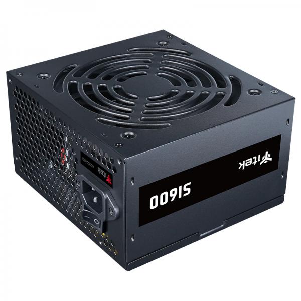 ITEK ALIMENTATORE SI600 - 600W, EFFICIENZA 80+, PFC ATTIVO, 12CM SILENT FAN [ITPSESI600]