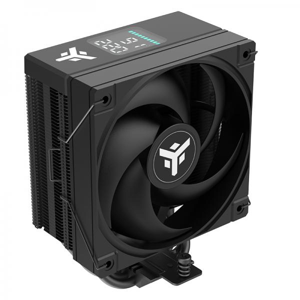 ITEK DISSIPATORE AD ARIA ICY-4HAT - SKT UNIVERSALE, 180W TDP, 4 HEATPIPE, 12CM ARGB FAN, TEMP. DISP [ITACI4HAT]