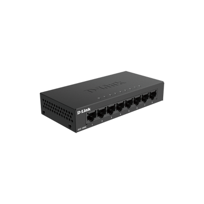 D-LINK SWITCH 8 PORTE GIGABIT ETHERNET METAL HOUSING UNMANAGED SWITCH [DGS-108GL]