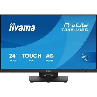 Iiyama Prolite 24 inch Touch Monitor - Full HD - 1920x1080 - Anti-Glare [T2454MSC-B3AG]