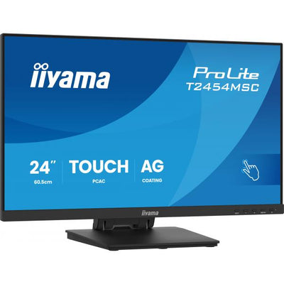 Iiyama Prolite 24 inch Touch Monitor - Full HD - 1920x1080 - Anti-Glare [T2454MSC-B3AG]