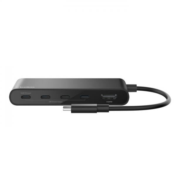 Belkin AVC021HQBK hub di interfaccia USB tipo-C 10000 Mbit/s Nero [AVC021HQBK]