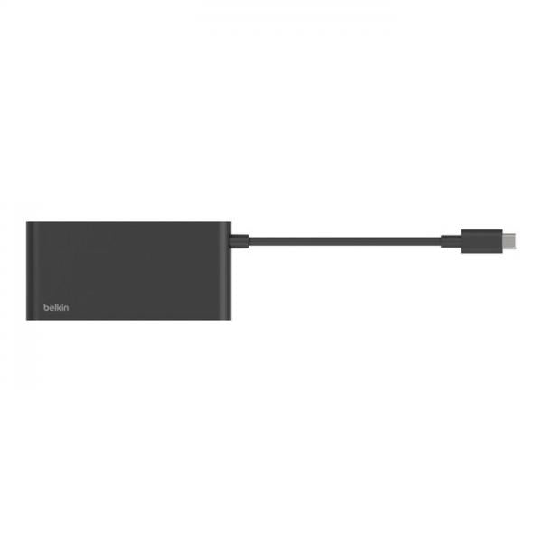 Belkin AVC021HQBK hub di interfaccia USB tipo-C 10000 Mbit/s Nero [AVC021HQBK]