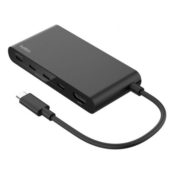 Belkin AVC021HQBK hub di interfaccia USB tipo-C 10000 Mbit/s Nero [AVC021HQBK]
